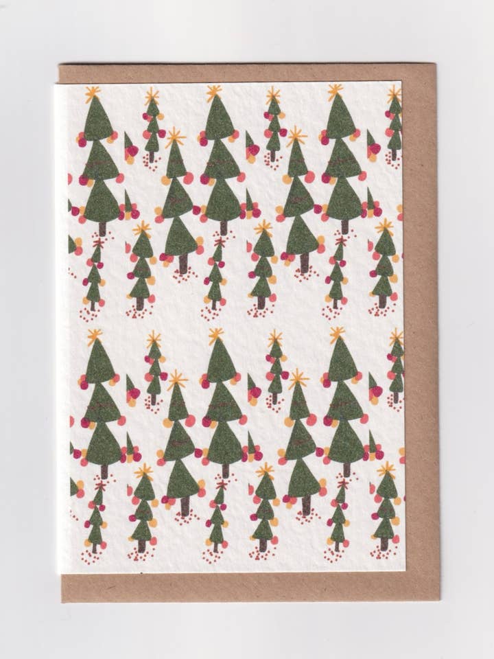 Carte de vœux de Noël pour la vente par Jenny Robson Design
