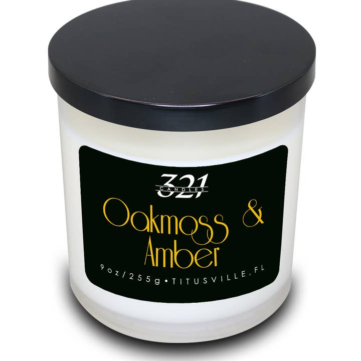 Oakmoss & Amber for wholesale by 321 Candles