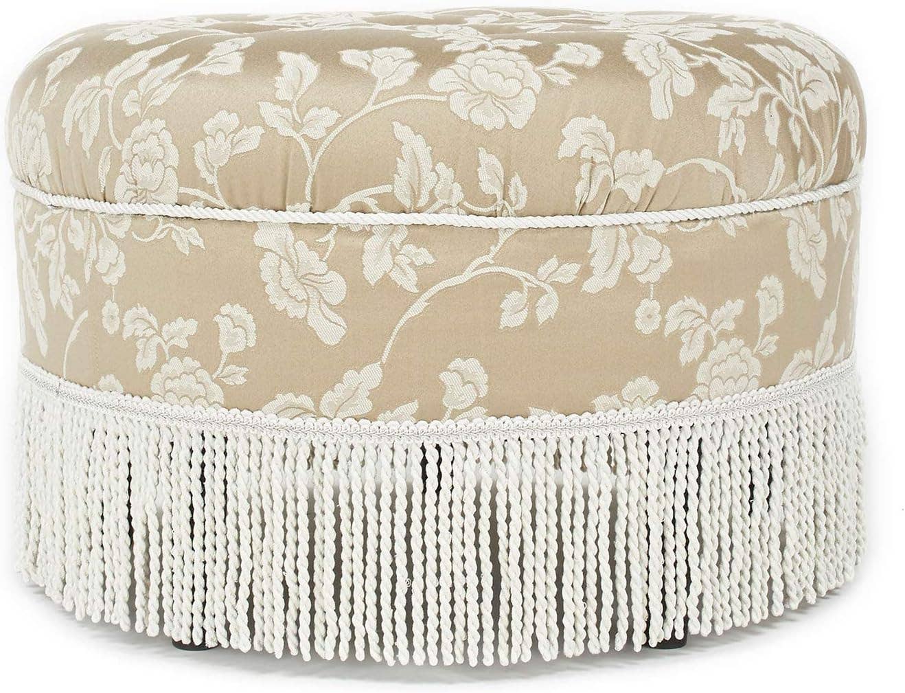 Jennifer Taylor Home - Wholesale Ottoman - Yolanda 24" Round Upholstered Accent Ottoman49