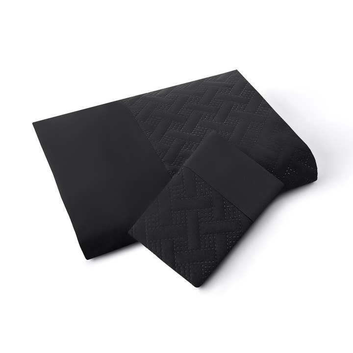 Microfiber Duvet Cover Set with Pinsonic Stripe for wholesale by Mellanni