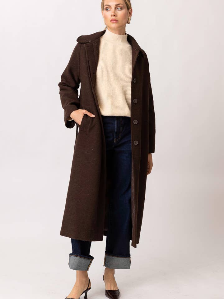 ROBYN COAT for wholesale by Line & Dot