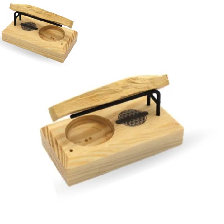 Green Tree - Wholesale Incense Holder - Palo Santo & White Sage Burner Flower of Life0