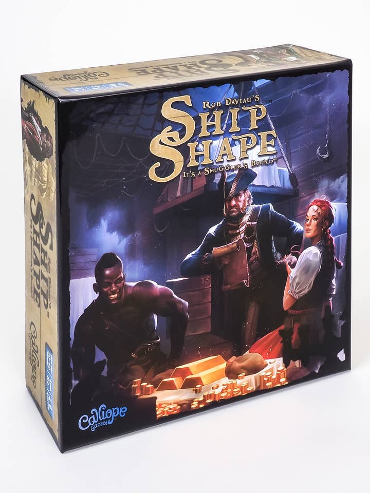 ShipShape™ - A 3D Puzzle and Bidding Boardgame for wholesale by Calliope Games