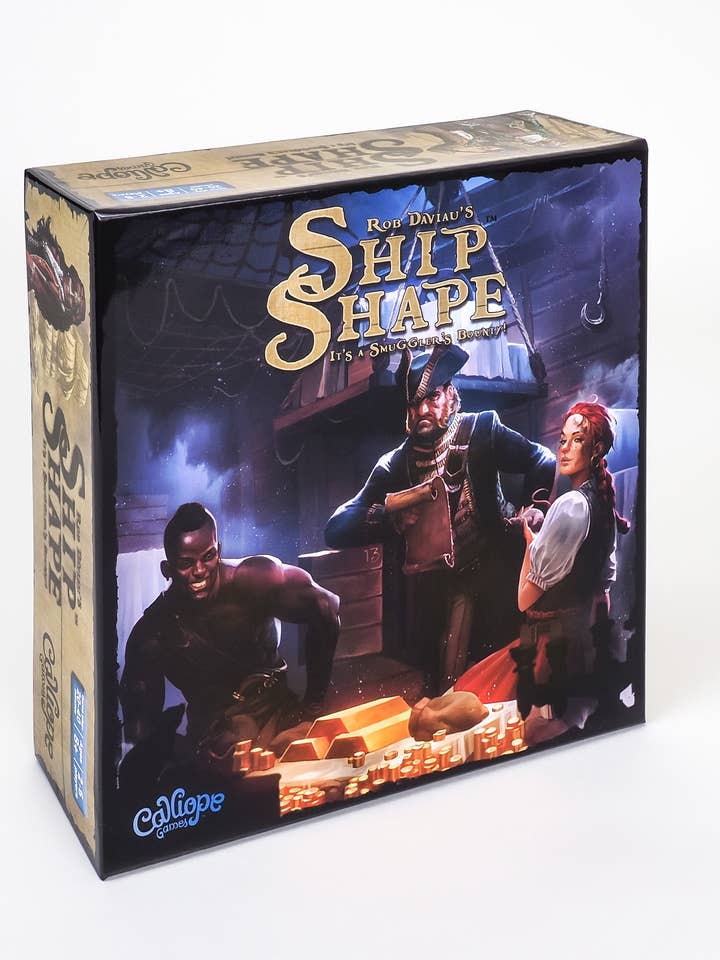 ShipShape™ - Un jeu de puzzle et d'enchères en 3D pour la vente par Calliope Games