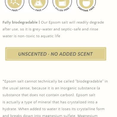 Rustic Strength - Wholesale Bath Salts - Epsom Salt | Naturally Occurring Magnesium Source3