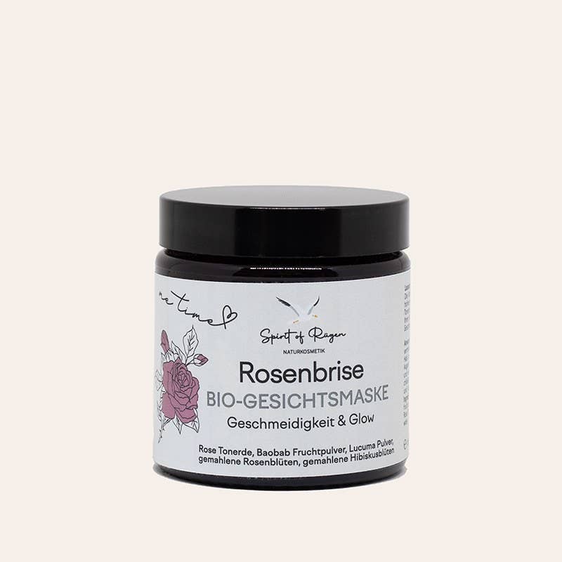 Spirit of Rügen - Wholesale Skincare Face Mask - Organic Face Mask Rose Breeze 60 G