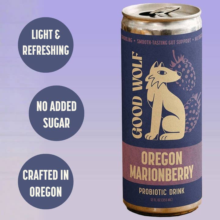 Marionberry Probiotic Soda - No Added Sugar; Hand-Crafted and other Purchase Wholesale candele personalizzate. Free Returns & Net 60 Terms on Faire trending on Faire.