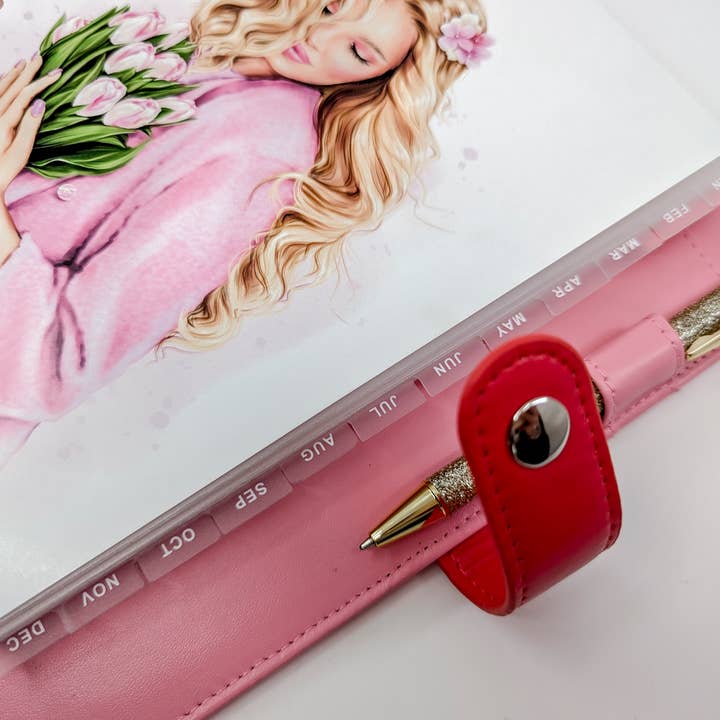 A5 Clear Monthly Dividers for wholesale by Planner Peace