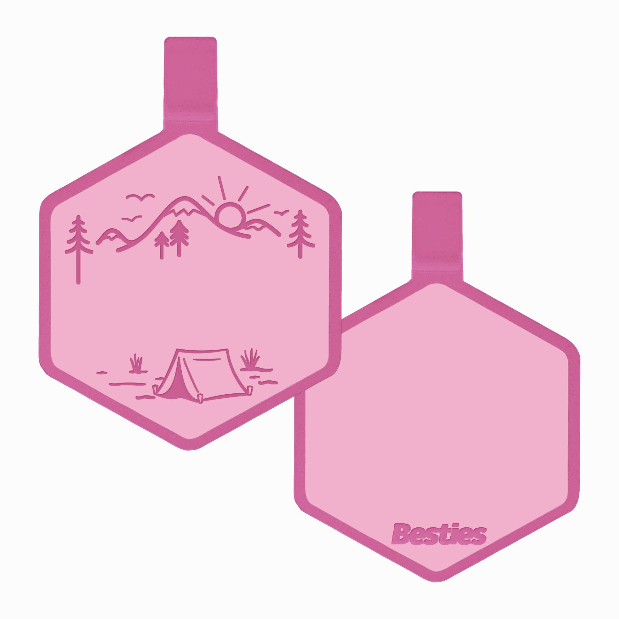 Besties Pets - Wholesale Pet Identification Tag - Dog - Adventure Is Calling Silicone Dog ID Tag6