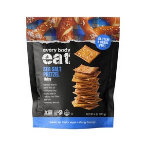 Sea Salt Pretzel Thins for wholesale by Every Body Eat®