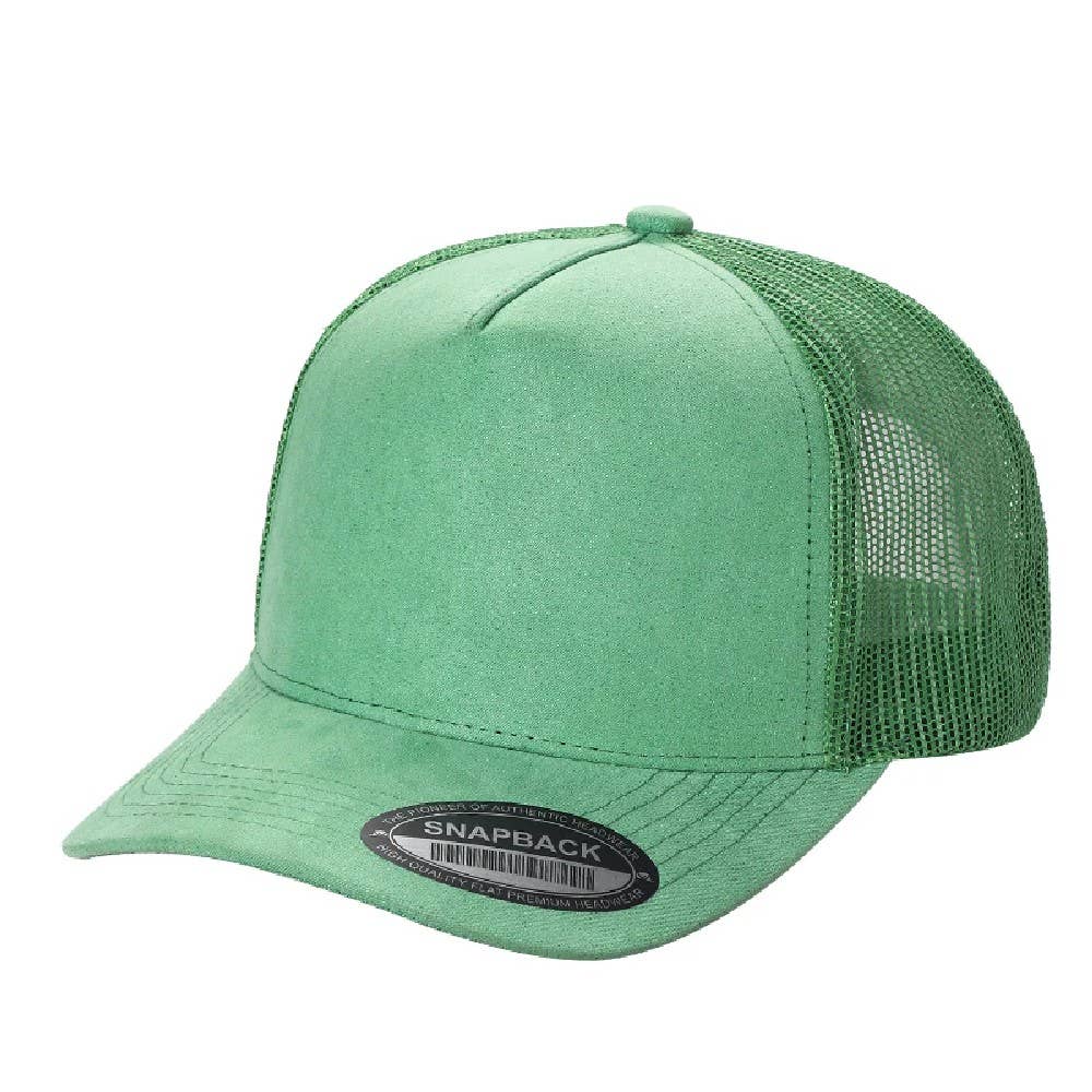 DOBBI - Wholesale Trucker Hat - Women's - SUEDE MESH CAPS6