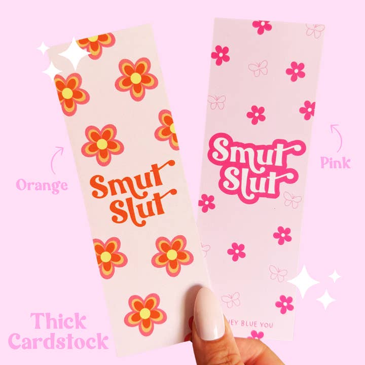 Smut Slut Book Mark (Quirky, Funky, Kawaii,Y2K) for wholesale by Honey Blue Lane
