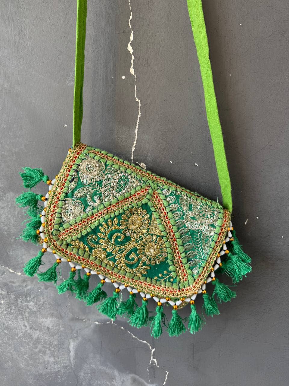 GYPSY STUDIO - Wholesale Shoulder Bag - Women's - Mirror & Sequin Work, Bohemian Chic Woman's Banjara Bag5