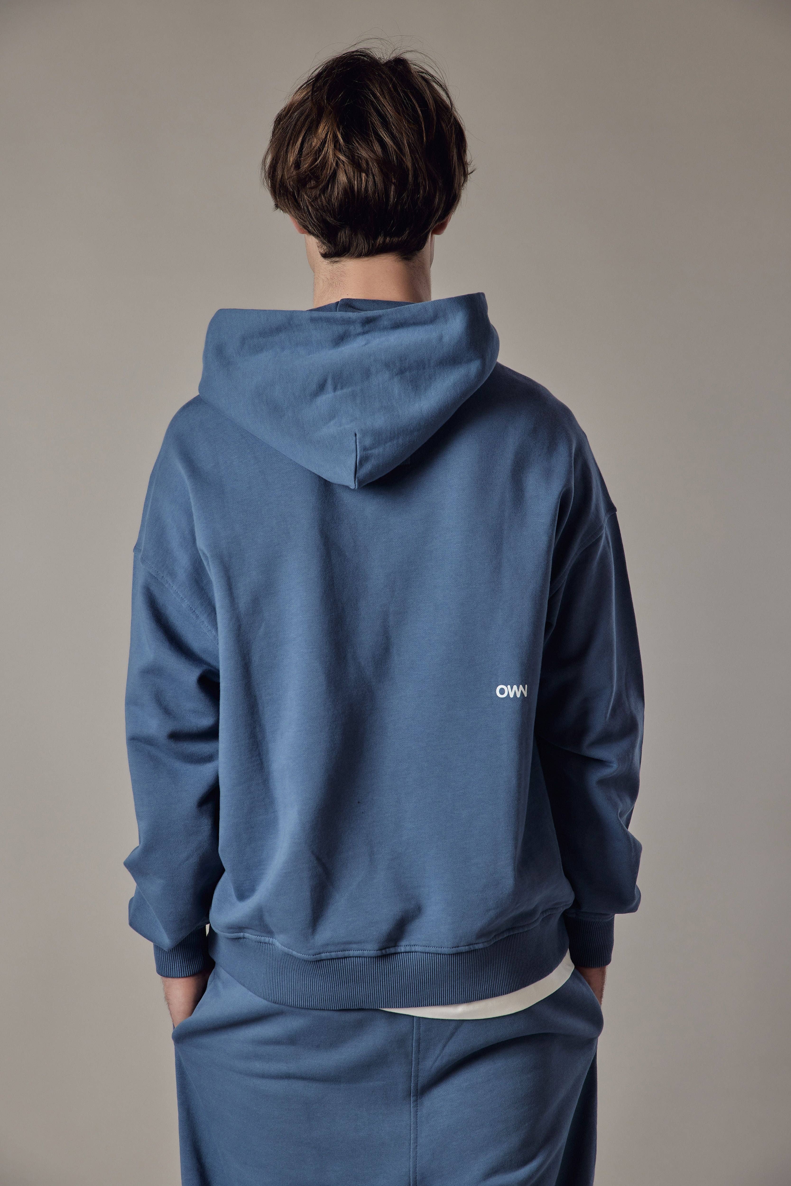 OWN OFF WITH NATURE – Hoodie - Homem por atacado – Camisola com Capuz Loose Fit3