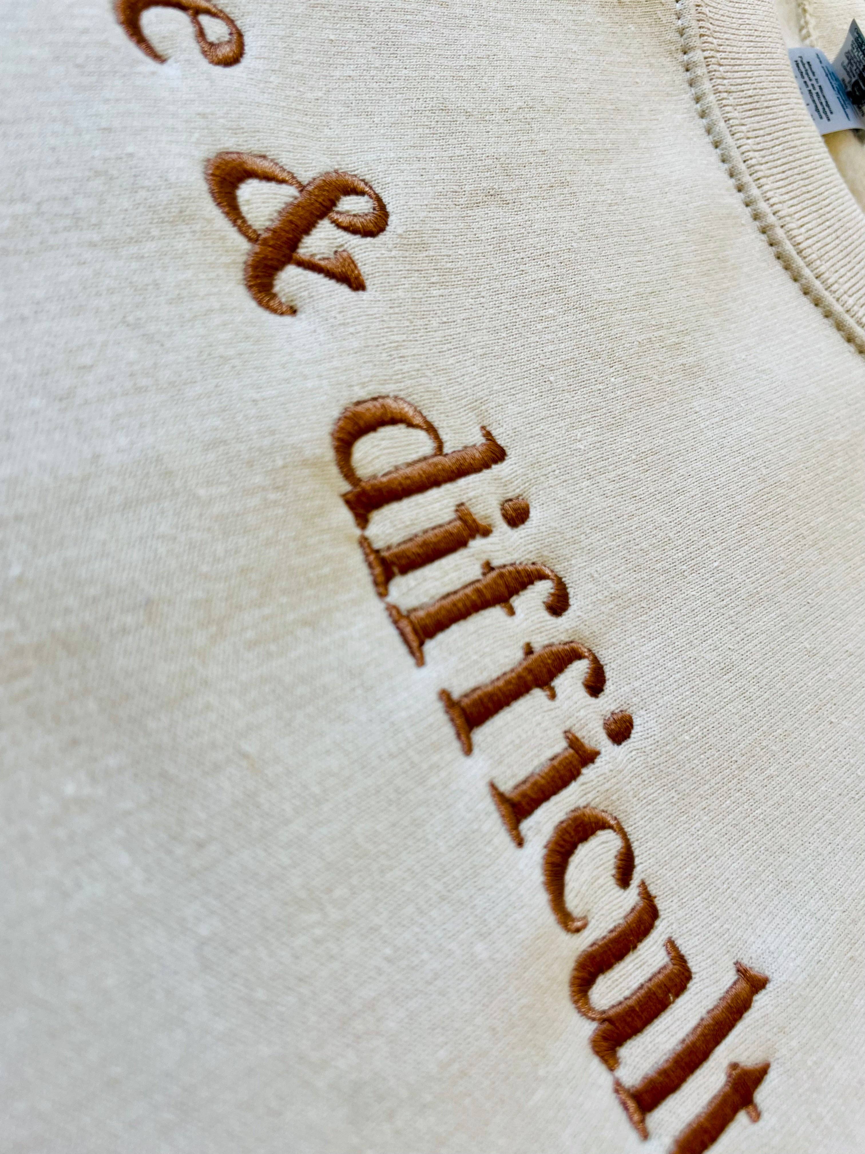 Wills Creek Designs - Wholesale Sweatshirt - Women's - Expensive & Difficult Wholesale Embroidered Sweatshirt2