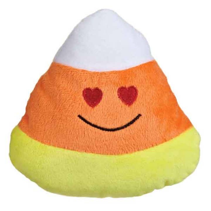 Playful Tail - Wholesale Pet Plush Toy - Dog - Grriggles Emoji Candy Corn Dog Toy (12-Pieces)3