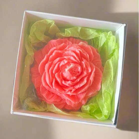 Kourage & co - Wholesale Novelty Candle - Peony Flower Candle14