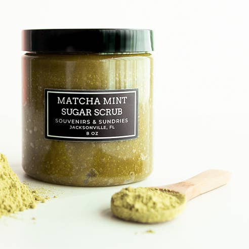 Matcha-Minz-Zuckerpeeling für den Großhandel von Souvenirs & Sundries