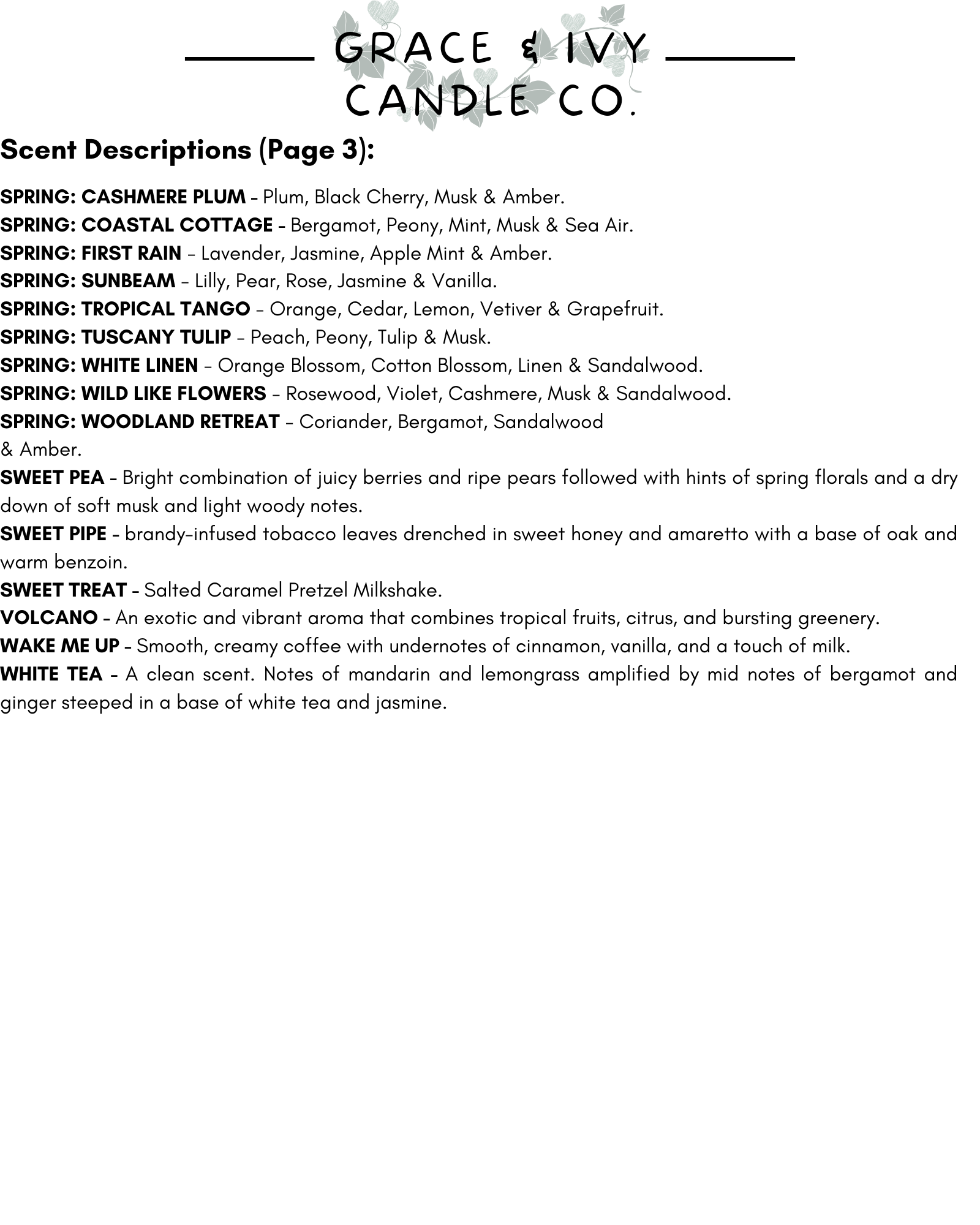 Grace & Ivy - Wholesale Wax Melt - Squeezable Wax Melts 8oz3