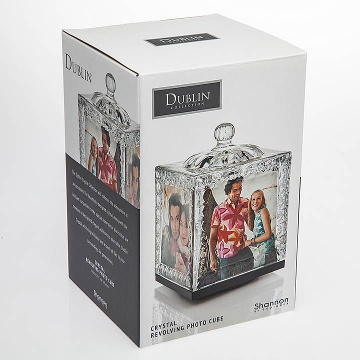Godinger - Wholesale Picture Frame - Godinger Dublin Revolving Photo Cube