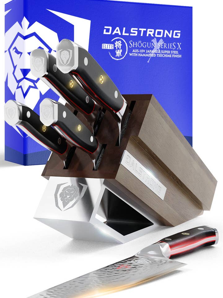 5-Piece Knife Block Set | Shogun Series | ELITE | Dalstrong © for wholesale by Dalstrong