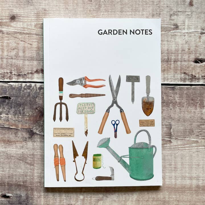 Garden notes - A5 premium notebook for wholesale by Design Smith