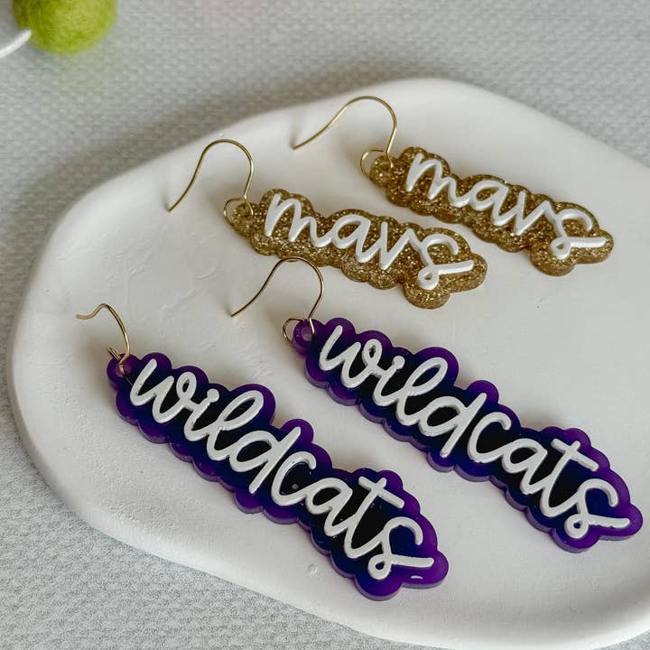 TART Design Co. LLC - Wholesale Dangle Earrings - Game Day Mascot Earrings4