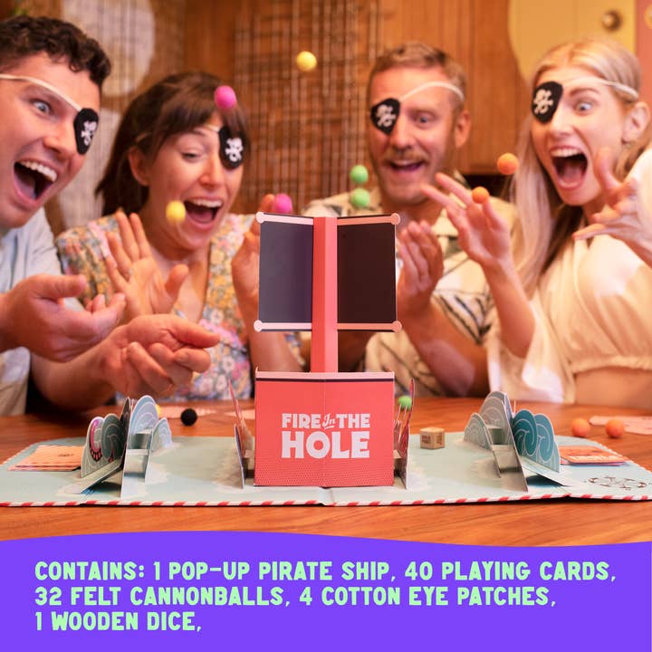 McMiLLER - Wholesale Card Game - Fire In The Hole! The Family Pirate Adventure Board Game1