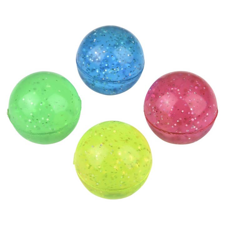 La Luna Bella - Toys – wholesale Classic toy – Kids – 1.75" GLITTER HI-BOUNCE BALL LLB kids toys