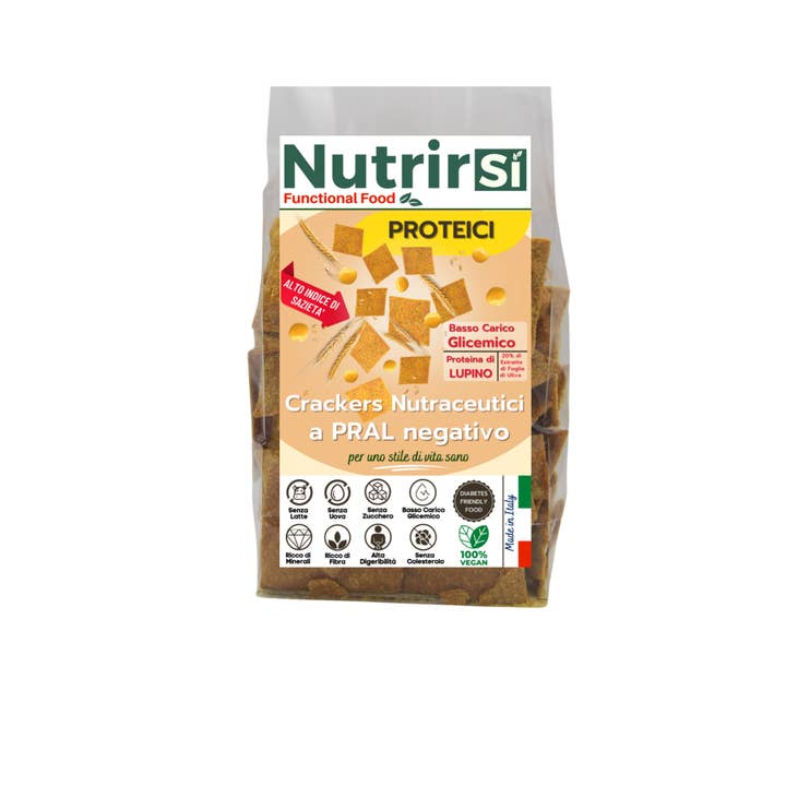 Nutrirsi SRLS - Wholesale Crackers - Nutri Cracker Nutraceuticals, with Lupin Protein, Low