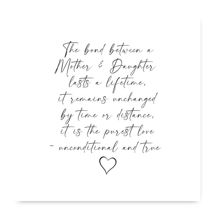 Båndet mellem mor og datter for engroshandel hos Deliart.co.uk