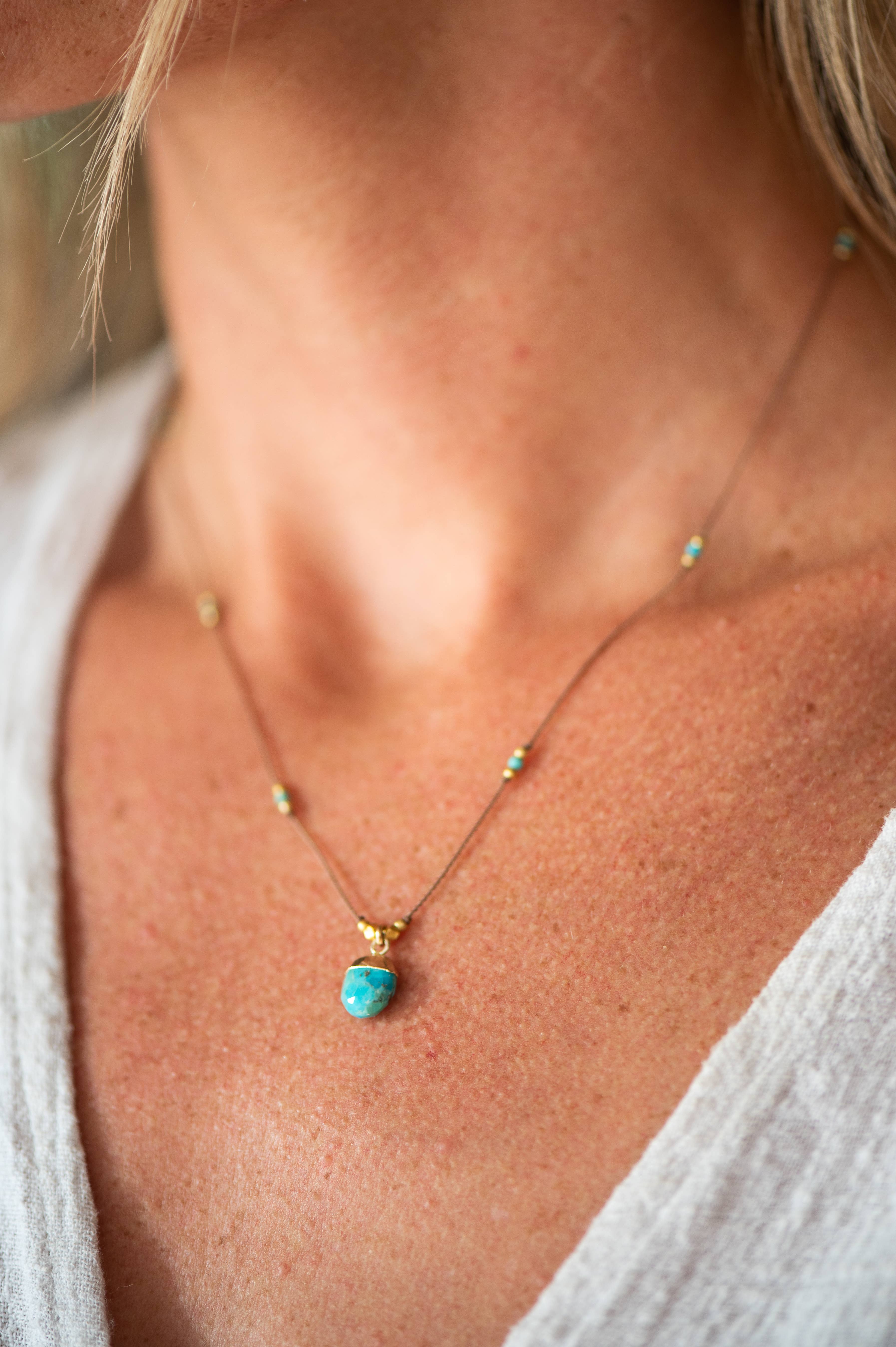 Bronwen Jewelry - Wholesale Pendant/Charm Necklace - Gemstone Necklace4