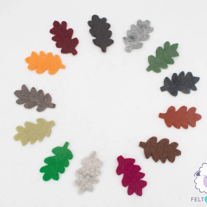 Oak Leaves for wholesale by Felt and Yarn