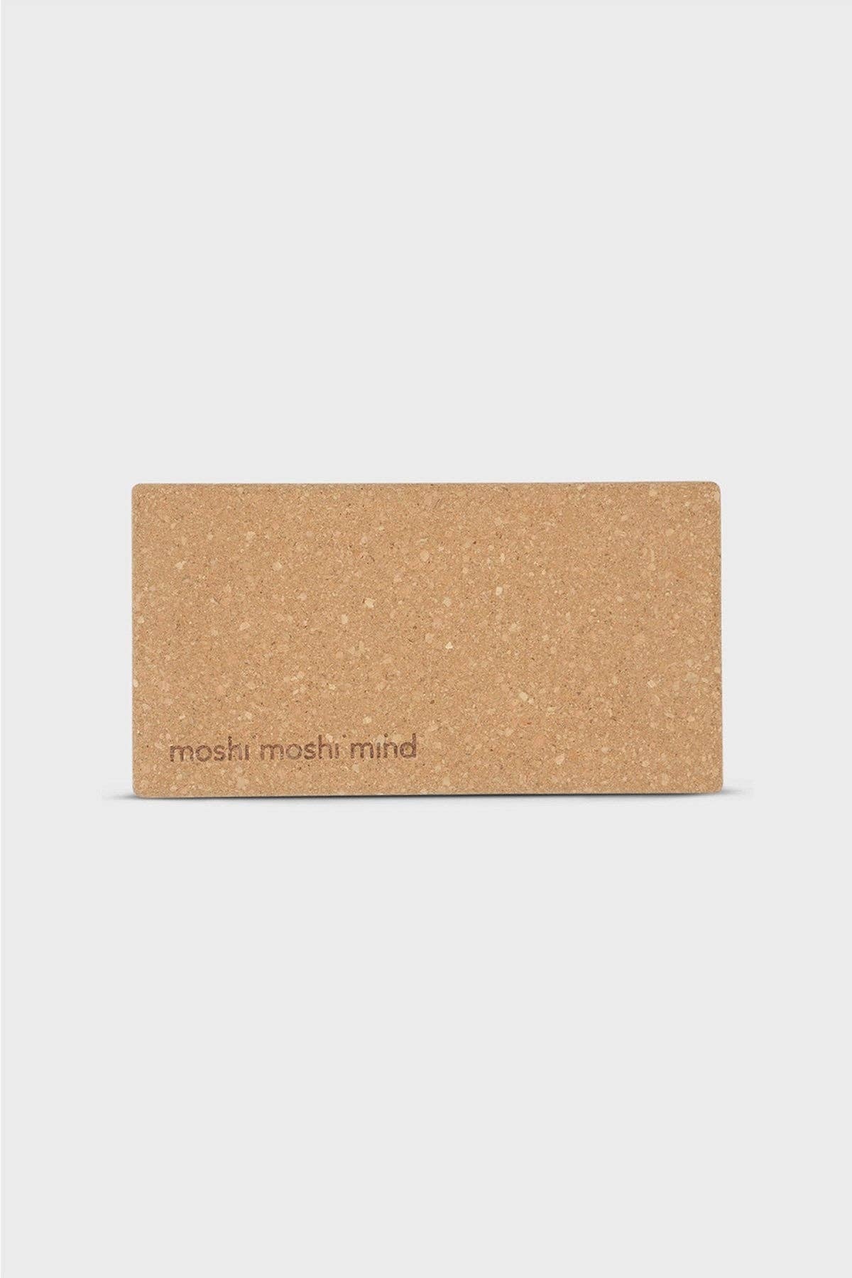 moshi moshi mind - Wholesale Yoga-blok - Mind block - arena beige yogablok van 100% kurk3