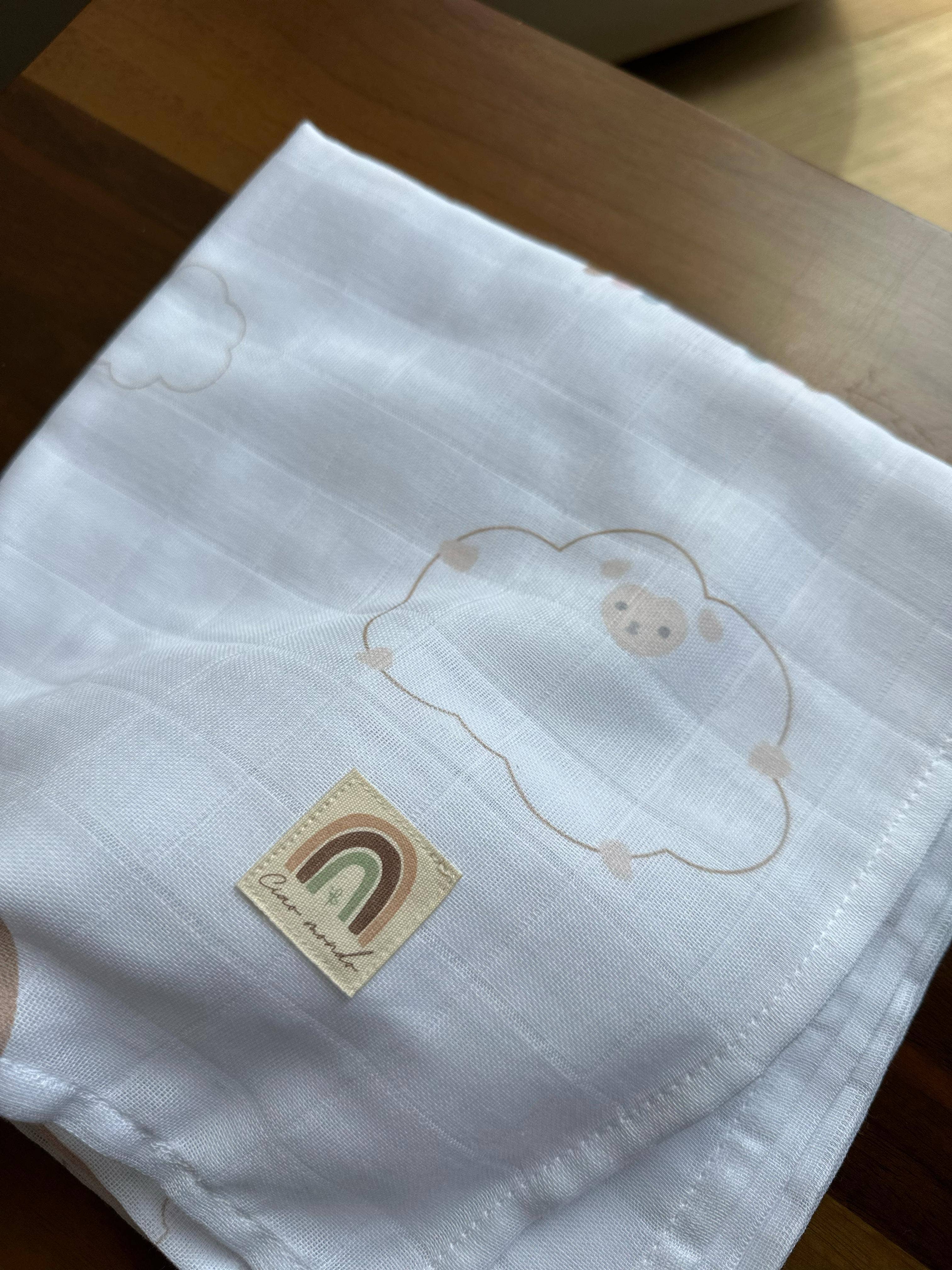 Babylissima - Venta al por mayor Mantita - Bebé - Muselina de algodón4