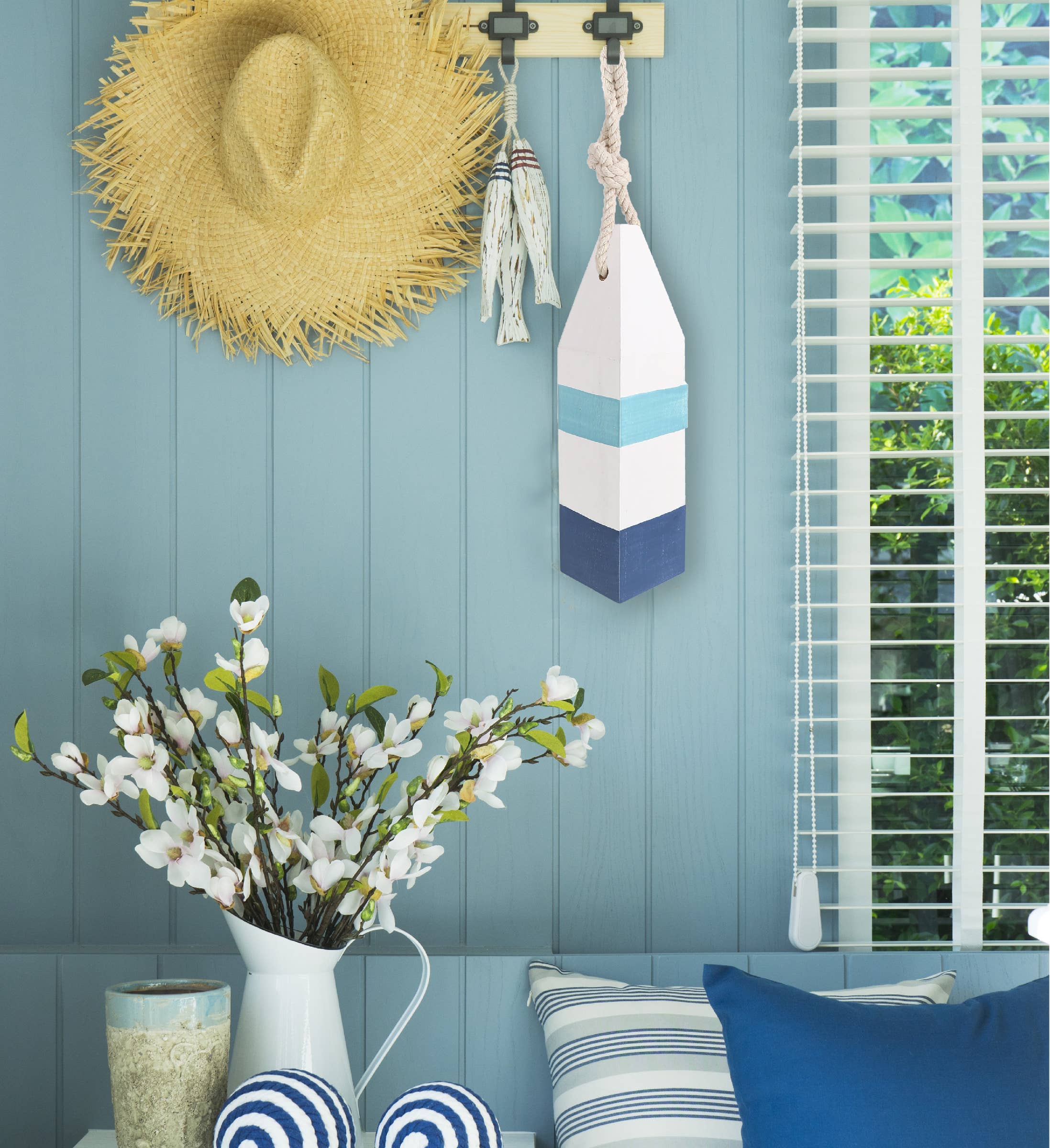 Cota Global - Wholesale Decorative Figurine - Nautical Decor - Blue Mist Buoy6