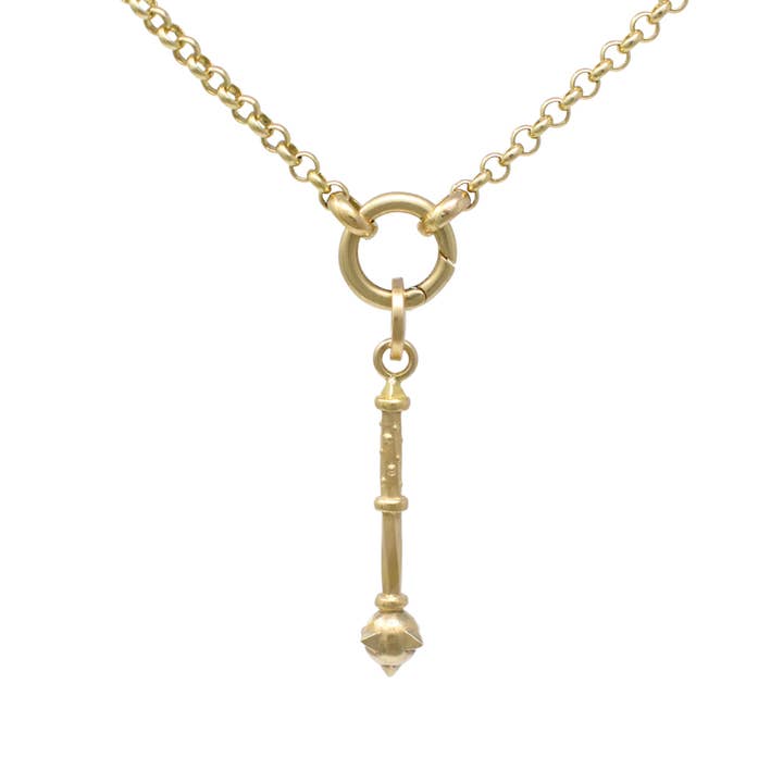 Breloque en forme de pendentif Morningstar pour la vente par Morgaine Faye