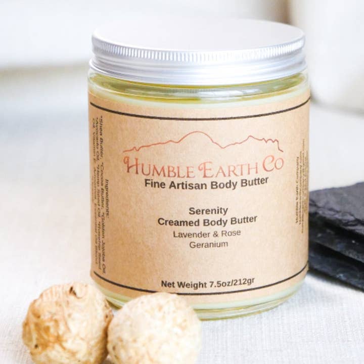 Serenity Body Butter for wholesale by Humble Earth Co
