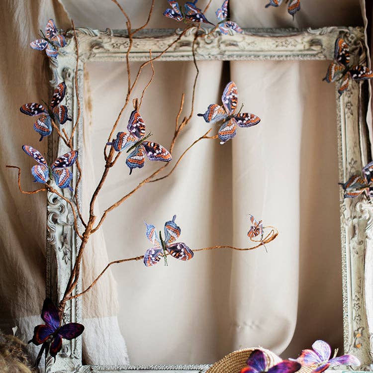 Rustic Reach - Vente Décorations de table - Lot de 5 pinces à papillons choisies au hasard5