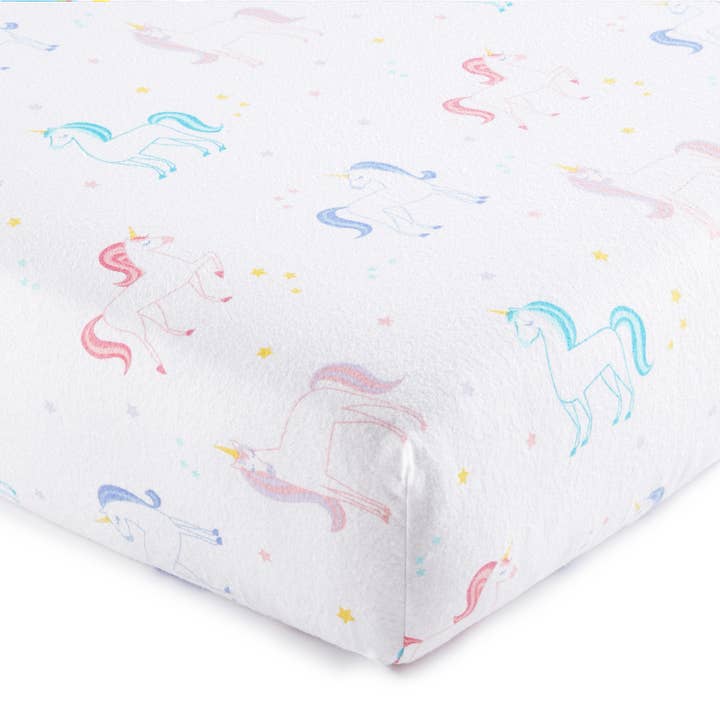Wildkin - Venta al por mayor Juegos de sábanas - Juego de sábanas 100% algodón, diseño de unicornio.1