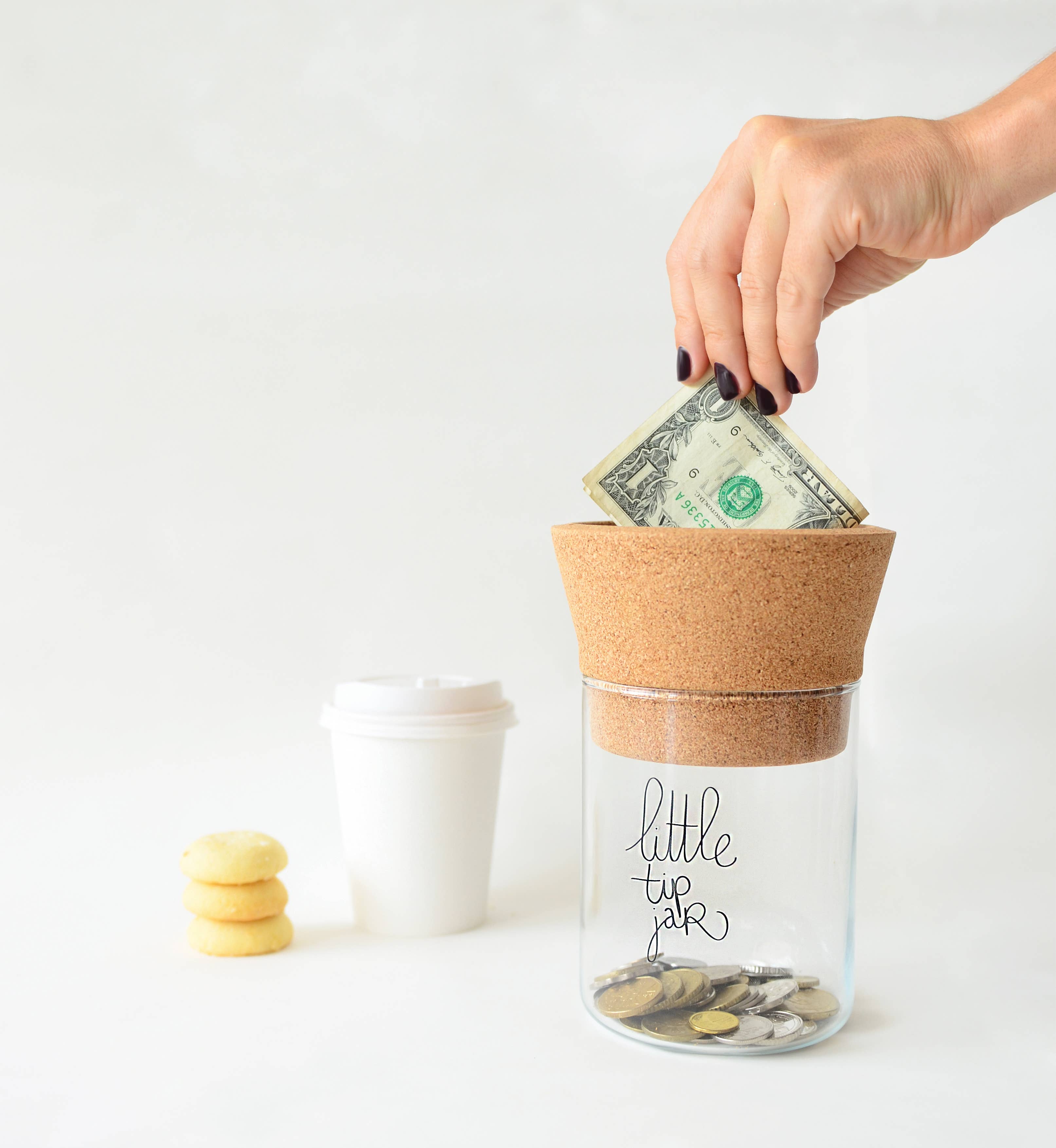 MAKE HISTORY - Wholesale Decorative Jar - Little Tip Jar1