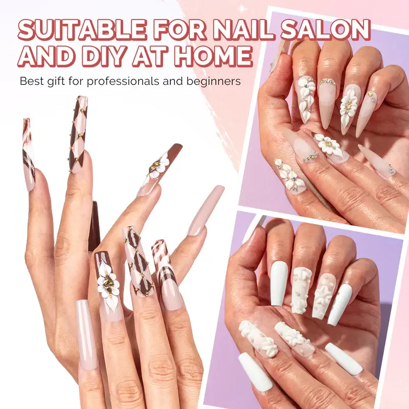 MELODYSUSIE – wholesale Nailcare set – 3Pcs Acrylic Nail Brush Set5