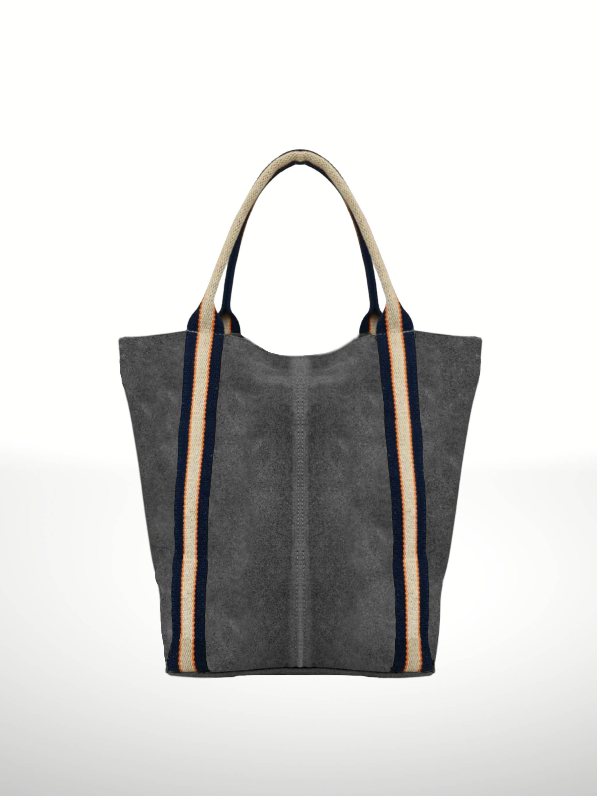 ITALIAN'S LEATHER - Wholesale Tote Bag - Women's - Melody Suede Leather Tote Bag 2218907