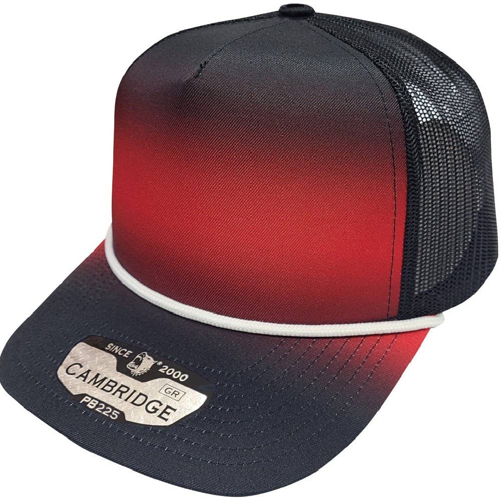 DOBBI – Engroshandel Trucker hat - Unisex – Høj rammegradation meshback1