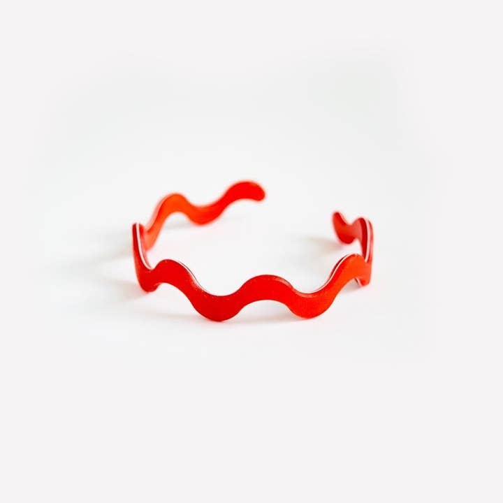 Ecoresin Squiggle Bangle for wholesale by dconstruct