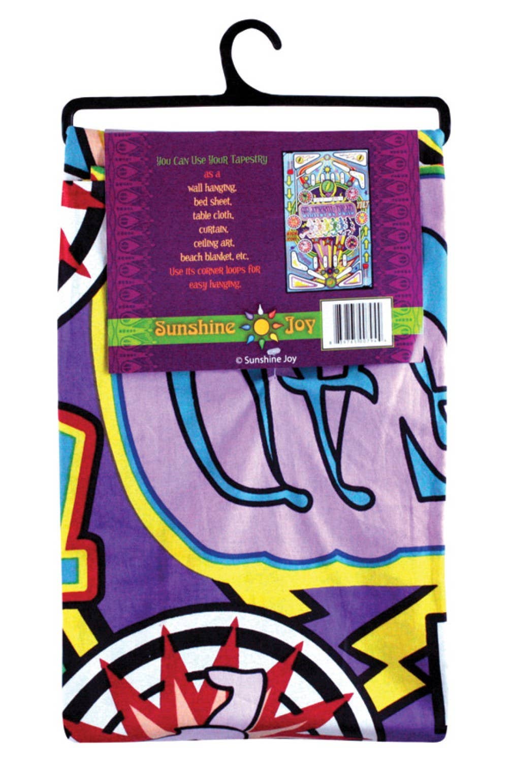 Sunshine Joy - Wholesale Tapestry/Textile - 3D Grateful Dead Tapestry Pinball Machine Tapestries Bears5