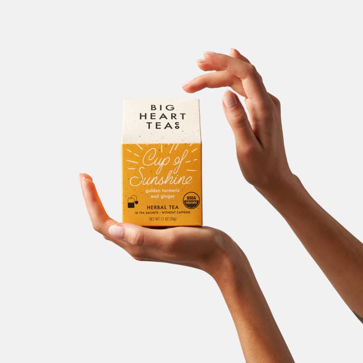 Big Heart Tea Co. - Wholesale Tea Bags - Cup of Sunshine 10 ct Tea Bags