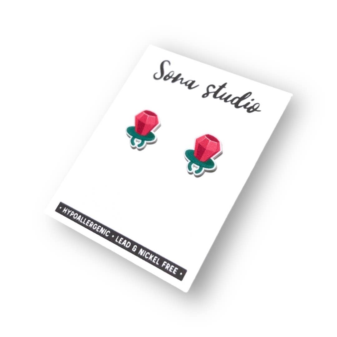 Sona Studio - Wholesale Stud/Post Earrings - Ring Pop Earrings1