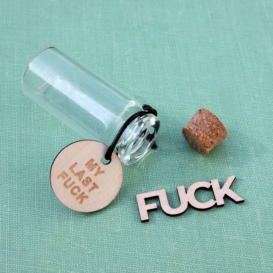 Bad Betty Greeting Co. - Wholesale Gag Gift/Novelty Gift - My Last Fuck Jar - Funny Novelty Gift1