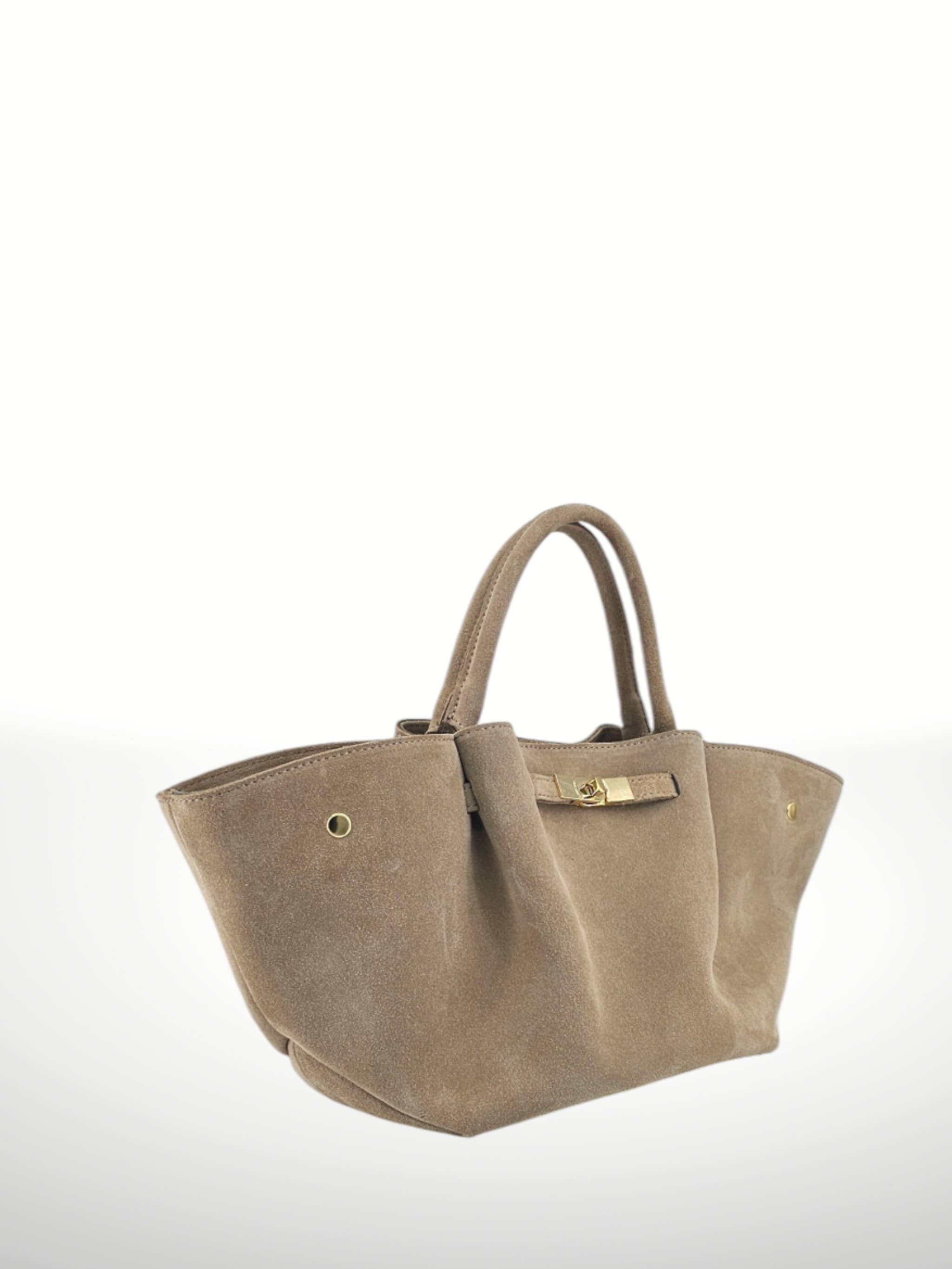 ITALIAN'S LEATHER – Großhandel Henkeltasche – Damen – Iklana Wildledertasche 2503085